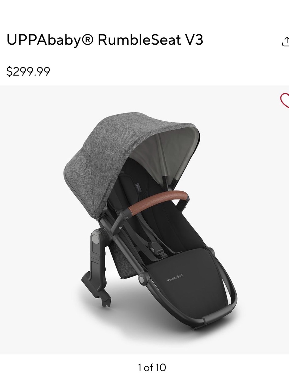 Vista RumbleSeat V3 and v2 – Greyson Gray - In Box
